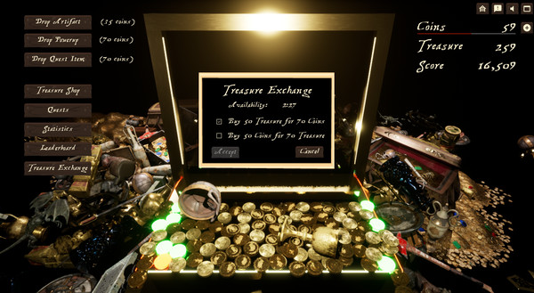 Screenshot z Coin Treasures