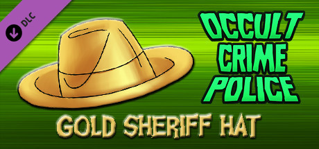 Occult Crime Police - Gold Sheriff Hat banner image