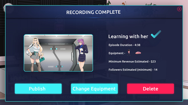 Hentai Cast: Podcast Simulator Screenshot
