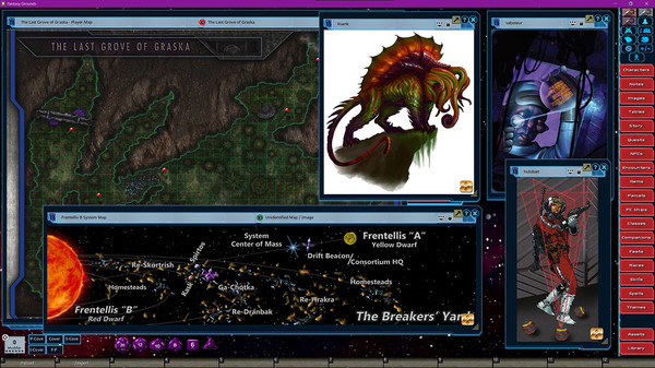 Fantasy Grounds - Star System Set: Frentellis B "The Breaker's Yard" (FULL SET)