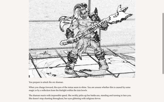 Screenshot z Raiders of the Icepeak Mountains