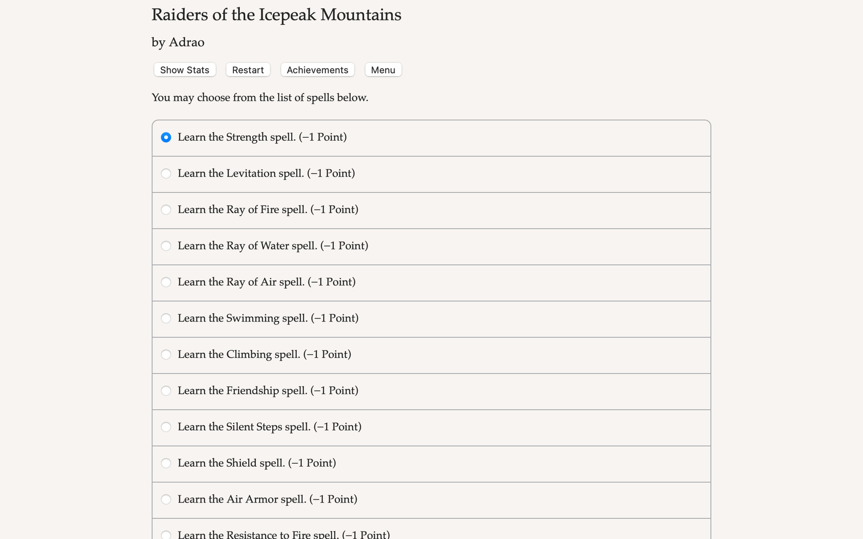 Raiders of the Icepeak Mountains screenshot 3
