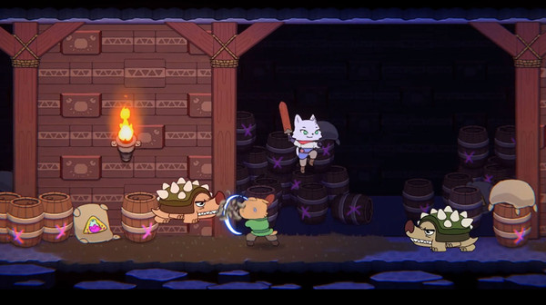 Akita: King Pig Thinks Pink screenshot 1