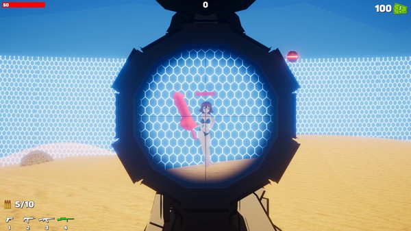 Screenshot z Dune Girls Attack!