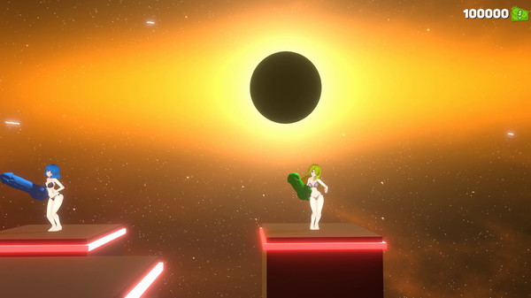 Screenshot z Dune Girls Attack!