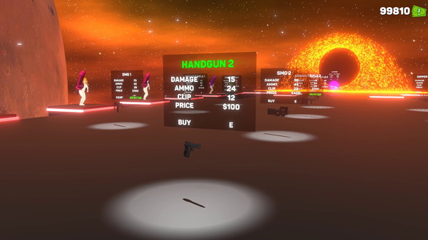 Screenshot z Dune Girls Attack!