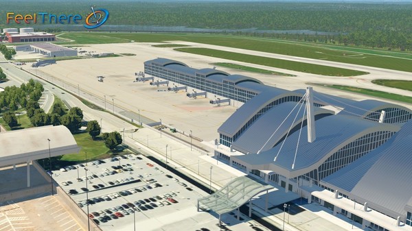 X-Plane 11 - Add-on: FeelThere - KRDU - Raleigh Durham — скриншот 7