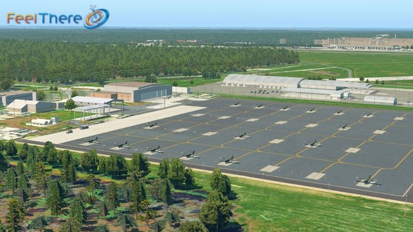 X-Plane 11 - Add-on: FeelThere - KRDU - Raleigh Durham — скриншот 8