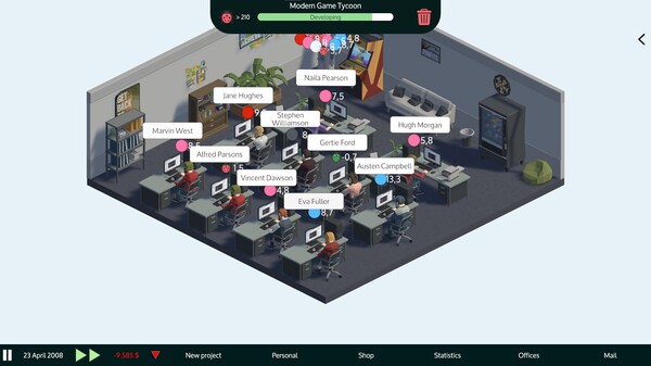 Modern Game Tycoon