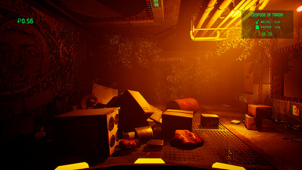 Screenshot of DRUDGE gameplay showing in-action mechanics