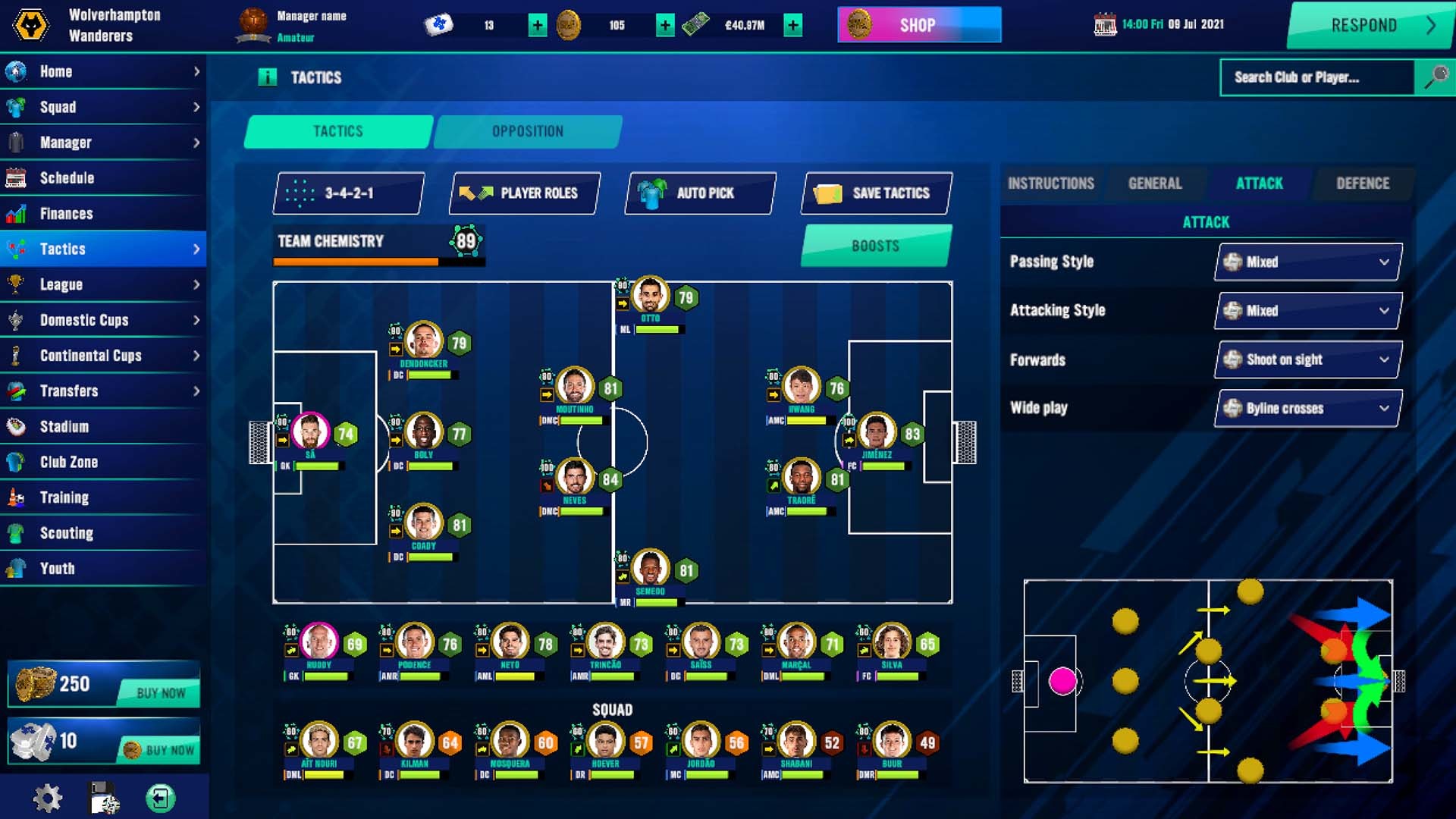 #6. Soccer Manager 2022 (Steam) بواسطة: Invincibles Studio Ltd