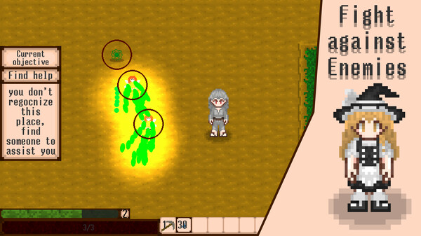 Screenshot z Touhou Adventure