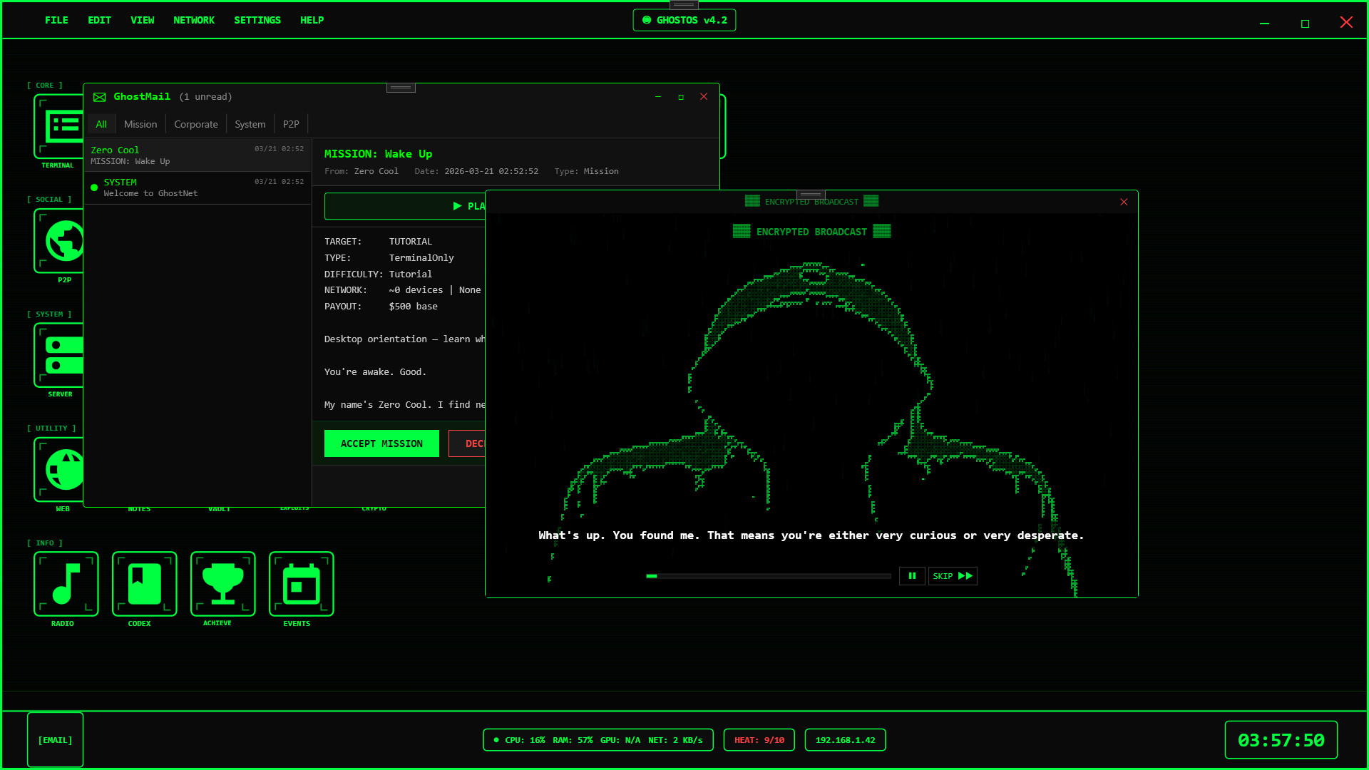 Ghost Network : Dark Hacker screenshot 2