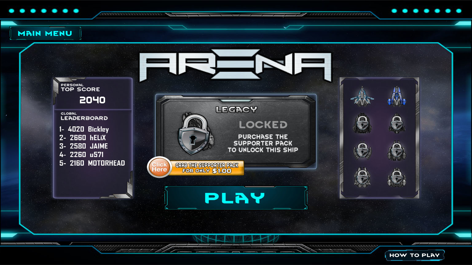 LTO Arcade : Supporter Package Featured Screenshot #1