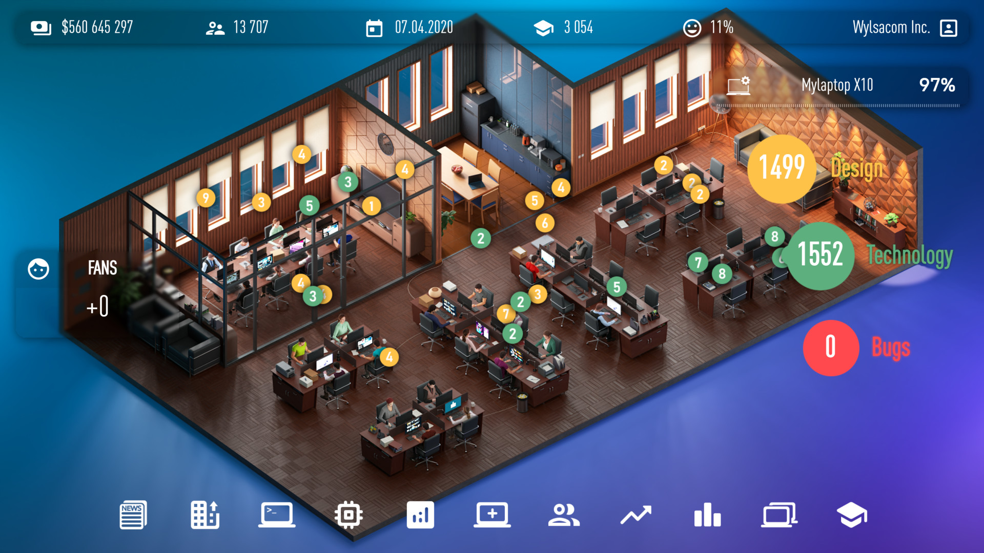 Laptop Tycoon в Steam