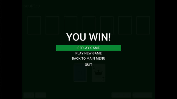 Golf Solitaire Simple screenshot 2