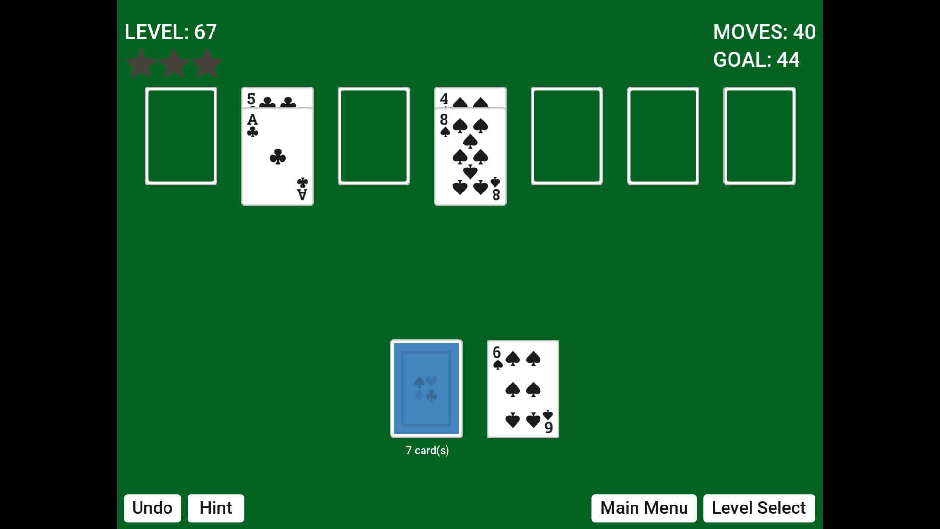 Golf Solitaire Simple screenshot #17