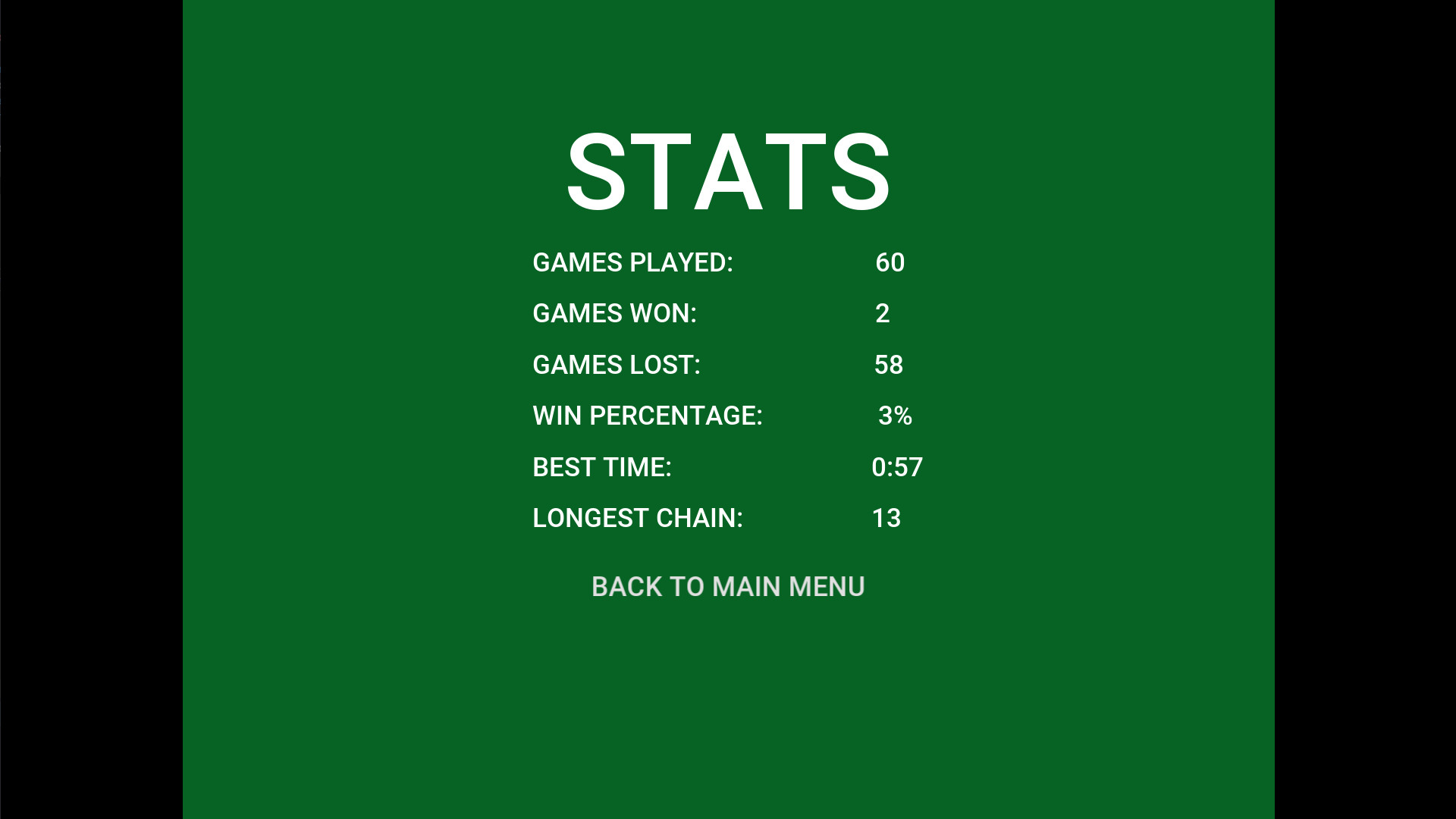 Golf Solitaire Simple screenshot #21