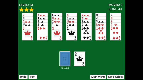Screenshot z Golf Solitaire Simple Screenshot z Golf Solitaire Simple