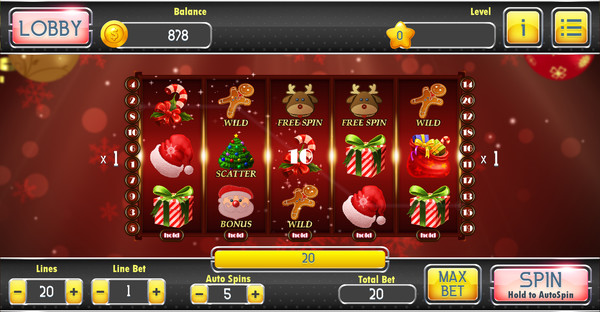 Christmas Slots - Casino Game.