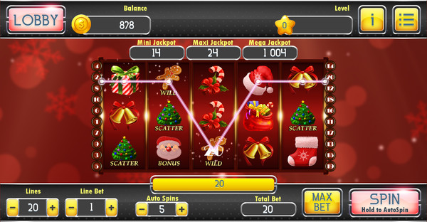 Christmas Slots - Casino Game.