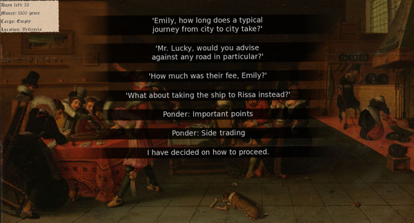Screenshot z The Vellescian Gambit