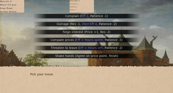 Screenshot z The Vellescian Gambit