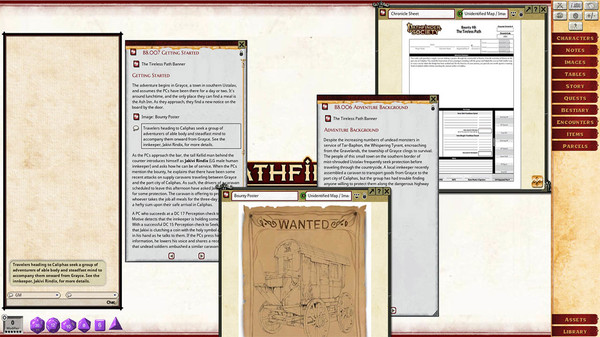 Fantasy Grounds - Pathfinder 2 RPG - Pathfinder Bounty #8: The Tireless Path