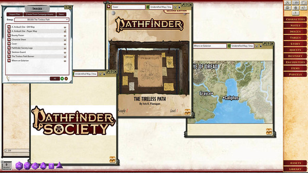 Fantasy Grounds - Pathfinder 2 RPG - Pathfinder Bounty #8: The Tireless Path