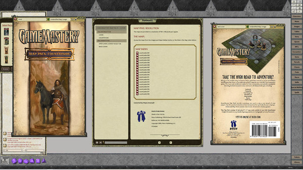 Fantasy Grounds - Pathfinder RPG - GameMastery Map Pack: Countryside