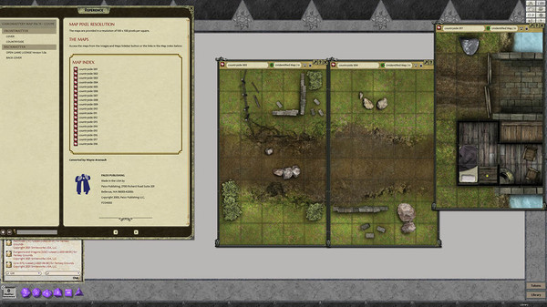 Fantasy Grounds - Pathfinder RPG - GameMastery Map Pack: Countryside