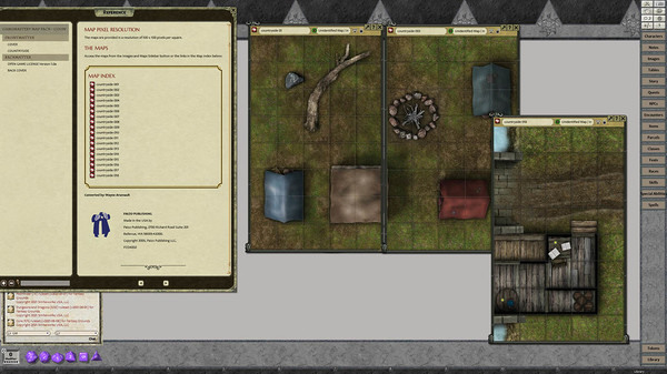 Fantasy Grounds - Pathfinder RPG - GameMastery Map Pack: Countryside