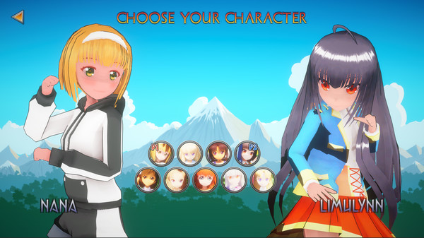 The Tale of Fighting Nymphs screenshot 1