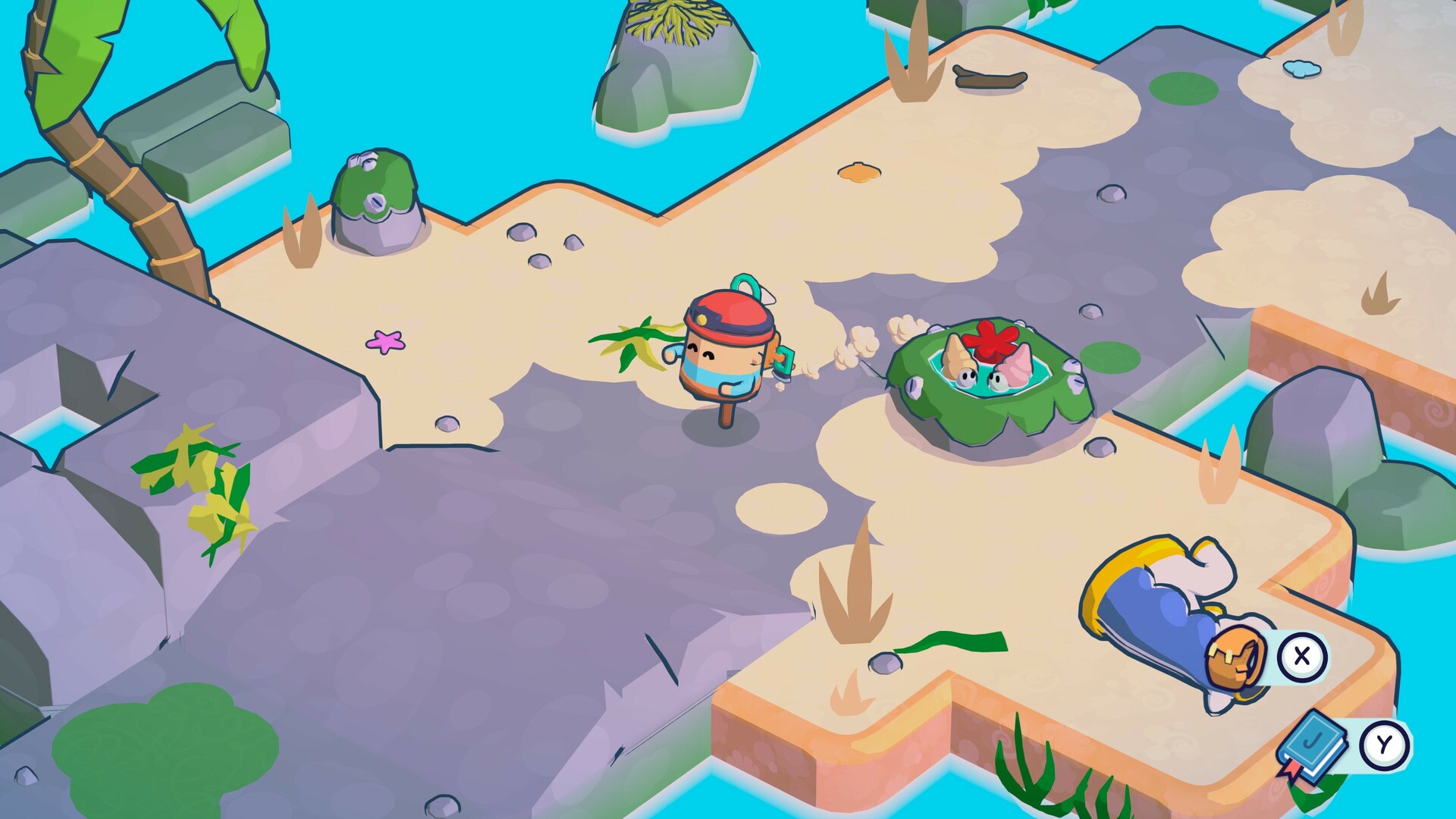 Indie Game Lover Pine Hearts