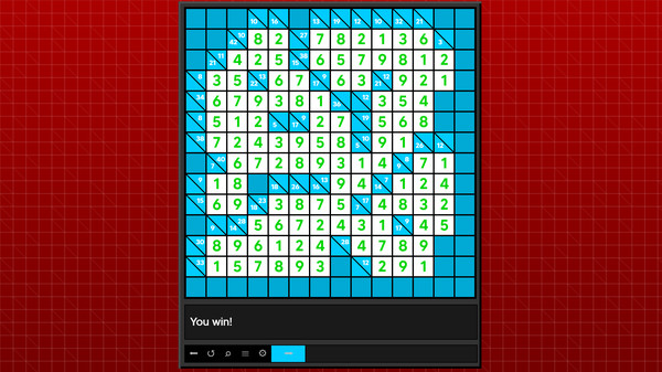 Screenshot z Super Kakuro