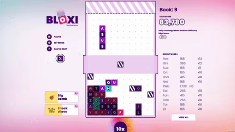 Bloxi: The Word Game video 3