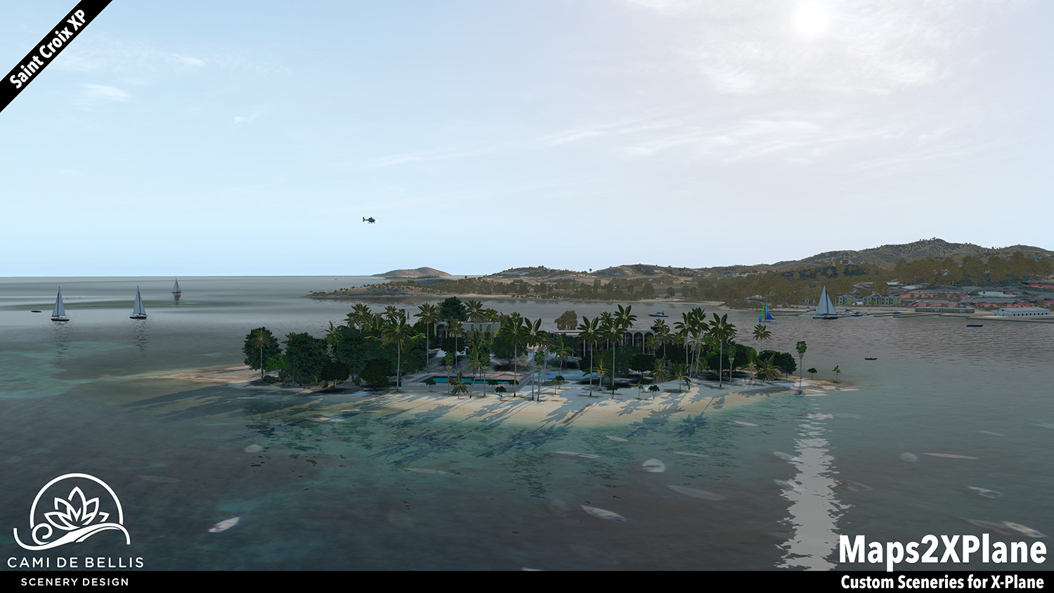 X-Plane 11 - Add-on: Aerosoft - Saint Croix XP Featured Screenshot #1