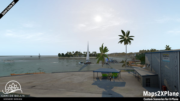 X-Plane 11 - Add-on: Aerosoft - Saint Croix XP — скриншот 7