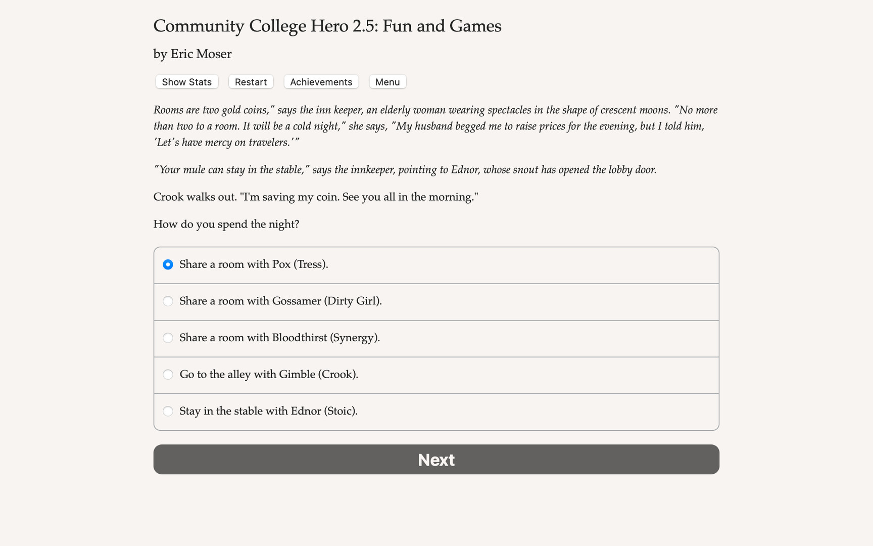 Community College Hero: Fun and Games screenshot #2
