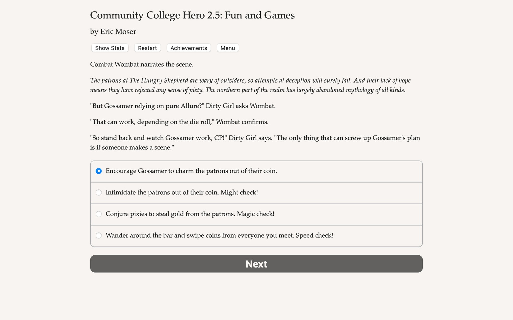 Community College Hero: Fun and Games Demo Featured Screenshot #1