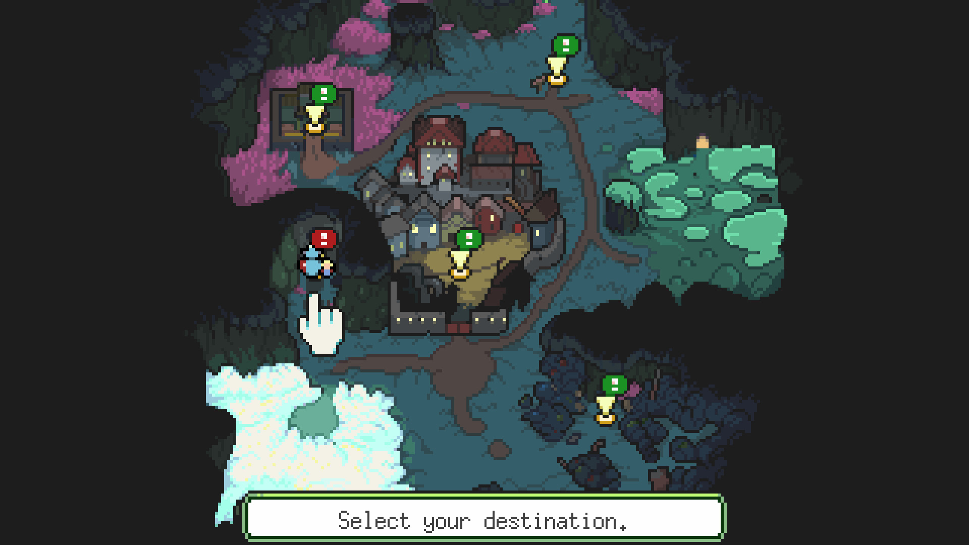 Meg’s Monster battle system