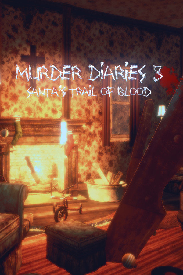 Capa de Murder Diaries 3 - Santa's Trail of Blood