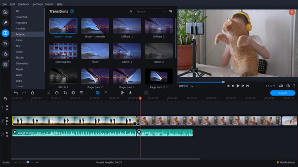 Movavi Video Editor Plus 2022 - Video Editing Software screenshot 4