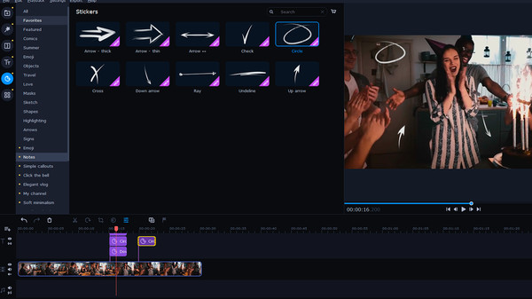 Movavi Video Editor Plus 2022 - Handy Set