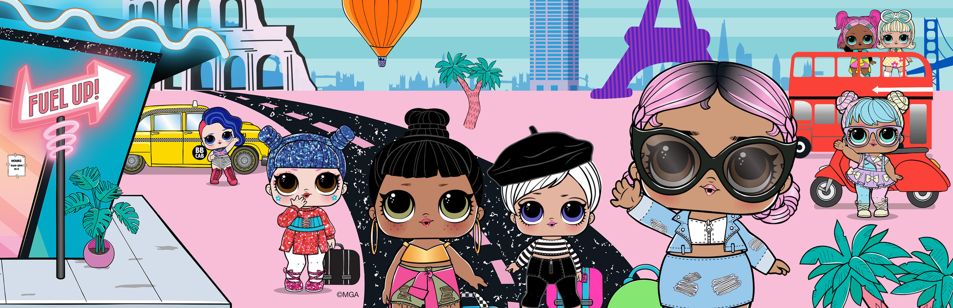 L.O.L. Surprise! B.B.s BORN TO TRAVEL™