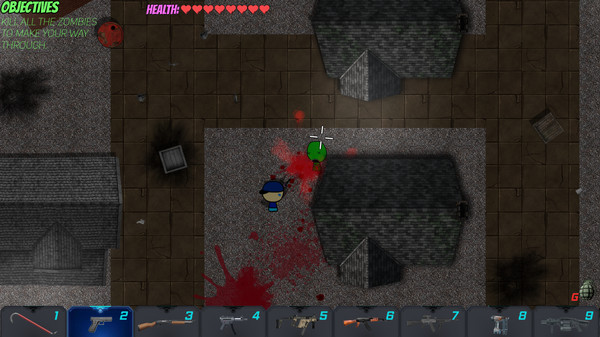 Screenshot z HOGuru Presents: The House With Too Many Zombies In It
