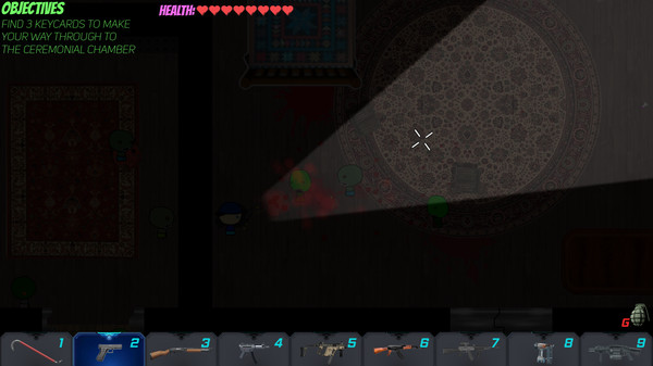 Screenshot z HOGuru Presents: The House With Too Many Zombies In It