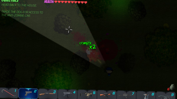 Screenshot z HOGuru Presents: The House With Too Many Zombies In It