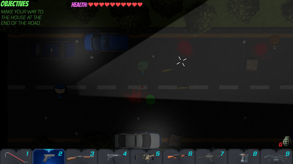Screenshot z HOGuru Presents: The House With Too Many Zombies In It