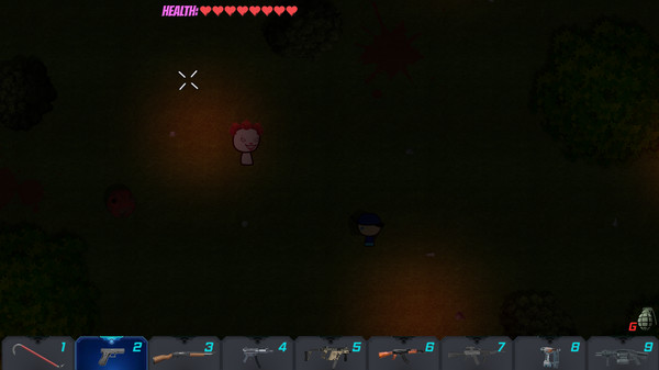 Screenshot z HOGuru Presents: The House With Too Many Zombies In It